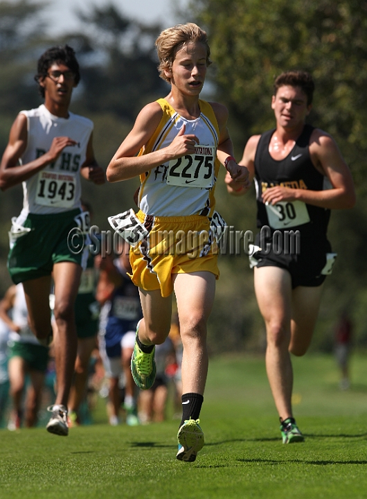12SIHSD2-052.JPG - 2012 Stanford Cross Country Invitational, September 24, Stanford Golf Course, Stanford, California.